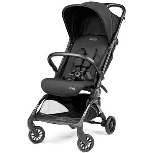 Peg Perego - Passeggino Volo Ultracompatto e Ultraleggero, True Black