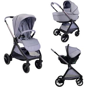 Chicco - Trio Bellagio Comfort Con Seggiolino Auto Kory Isize Plus, Lavander Glaze