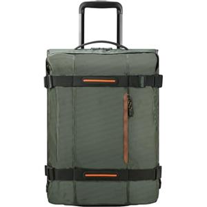American Tourister Urban Track - Borsa da viaggio/Zaino con 2 rotelle S, 55 cm, 45.5 L, Verde (Dark Khaki)