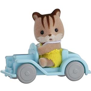 Sylvanian Families - 5203 - Bebè Scoiattolo E Macchina
