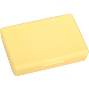 GIMA Handy Box Portapillole Giornaliero Giallo con 6 Scomparti