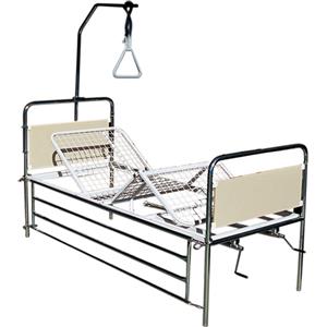 GIMA Letto a Tre Snodi - Letto Articolato con Schienale e Pedana Regolabili, Dimensioni 200x85 cm, Portata 110 Kg