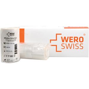 GIMA Benda Adesiva Elastico 8cm x 2,5m - Conf. 10 Pezzi, Ipoallergenica per Compressione