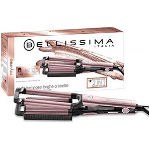Bellissima Imetec My Pro Beach Waves Gt20 100 Piastra Per Capelli A Onde Larghe E Strette, Rivestimento in ceramica, temperatura regolabile 160°C - 200°C