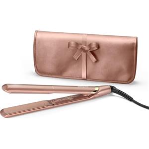 Conair BaByliss Piastra Capelli Rose Gold, Piastre in ceramica, Multi-voltaggio, Pronta all'uso in 15 secondi, 3 Impostazioni di temperatura fino a 235°C, rose gold, 2598PE