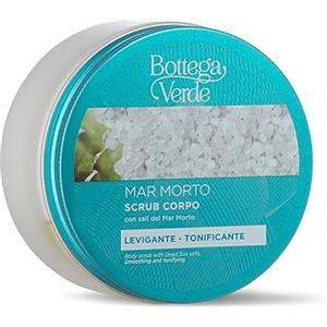 Bottega Verde - Scrub Corpo con Sali del Mar Morto, 200 ml, Trattamento Esfoliante, Levigante e Tonificante, con Minerali e Microgranuli Naturali, Ideale per Pelli Normali e Secche