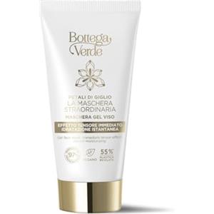 Bottega Verde - Petali di Giglio, Maschera Viso Gel, 50 ml, Azione Idratante e Effetto Lifting Immediato, con Acido Ialuronico e Estratto di Giglio Iperfermentato, per Tutti i Tipi di Pelle
