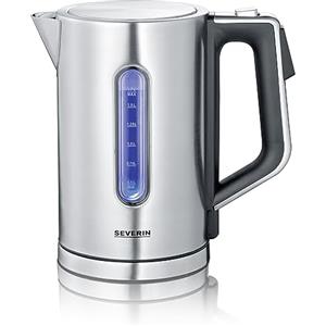 SEVERIN WK 3418 Bollitore per acqua XXL digitale 3000 W da 1,7 L, Teiera elettrica BPA Free con alimentazione Fast Boil, Bollitore elettrico con temperatura regolabile fino a 100°C