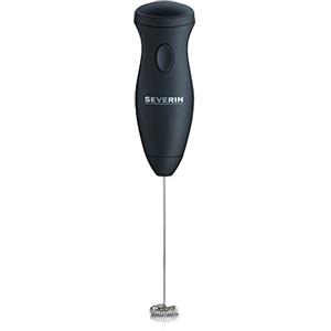 Severin SM 3590 Montalatte senza Filo, Pile Incluse, Nero