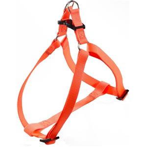 Ferplast Pettorina Cane Taglia Piccola EASY S, Pettorina Gatto Regolabile, Facile da Indossare, 35-53 cm. Arancione