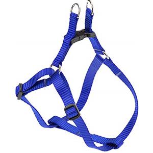 Ferplast Pettorina Cane Taglia Piccola EASY XXS, Pettorina Gatto Regolabile, Facile da Indossare, 28-38 cm. Blu