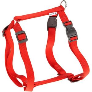Ferplast Pettorina Cane Taglia Grande CHAMPION XXL, Pettorina per Cani Regolabile in 3 Punti, Facile da Indossare, Torace 78-120 cm. Rosso
