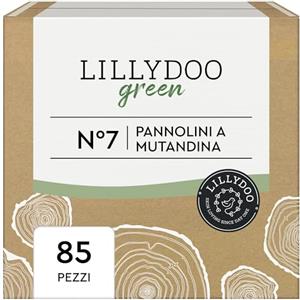 LILLYDOO Pannolini a mutandina a ridotto impatto ambientale LILLYDOO green, taglia 6 (15+ kg), Confezione da 5 x 19 pannolini (95 pannolini)