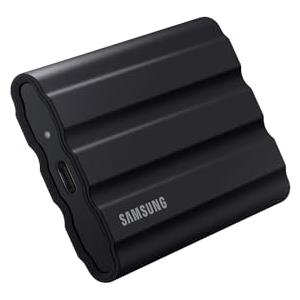 Samsung MU-PE1T0S/EU T7 Shield SSD Portatile da 1TB, USB 3.2 Gen.2, nero, compatibile con Mac, iPhone e iPad