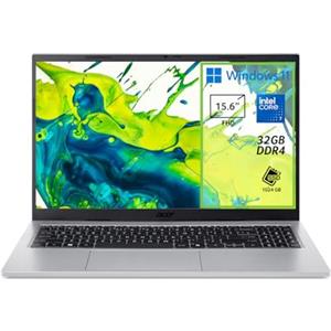acer Aspire Go 15 AG15-72P-78E4 PC Portatile, Notebook, Processore Intel Core 7 150U, RAM 32 GB DDR4, 1024 GB PCIe NVMe SSD, Display 15.6" FHD, Scheda Grafica Intel Graphics, Windows 11 Home