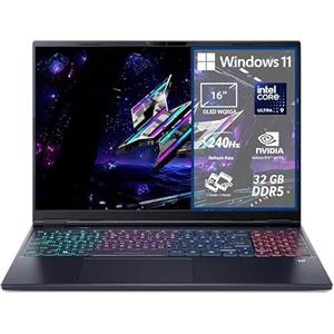 acer Predator Helios Neo 16S AI PHN16S-71-976U Notebook Gaming, NVIDIA GeForce RTX 5070 8 GB GDDR7, Intel Core Ultra 9 275HX, RAM 32 GB DDR5, 2 TB SSD, Display 16" OLED 240 Hz DDS, Windows 11 Home