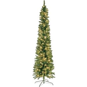 XMAS Albero di Natale Peak Tree Slim con 140 microLed - Altezza 180 cm.