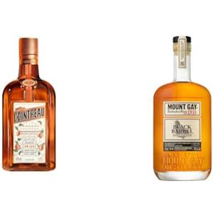 Cointreau Kit Cocktail Mai Tai Classico - Cointreau L'Unique & Mount Gay Black Barrel | Triple Sec all'Arancia & Rum di Barbados Invecchiato