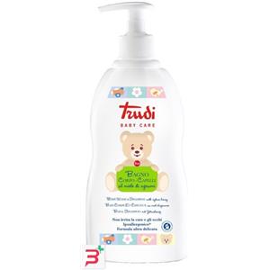 SILC SpA Trudi Baby Care Bagno Corpo e Capelli 500ml - Deterge e Idrata con Tensioattivi Delicati