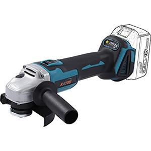 KATSU Tools KATSU FIT-BAT 21V Smerigliatrice Angolare a Batteria 115/125mm Budget con Motore Brushless per Taglio Lucidatura Smerigliatura, Batterie non Incluse (solo Macchina) 102607