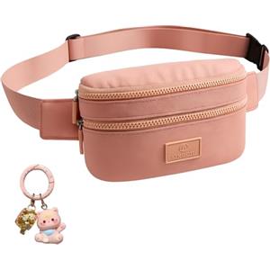 APOMOONS Marsupio da uomo e da donna, marsupio sportivo, impermeabile, con cinghia regolabile, tasca sul petto, custodia per cellulare, per palestra, jogging, fitness, viaggi, ciclismo