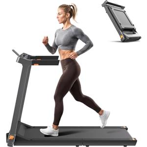 WalkingPad Tapis roulant G1 Treadmill per casa, doppio pieghevole, 1-12 km/h, app e display LED HD, collegamento Apple Watch, nessun montaggio richiesto