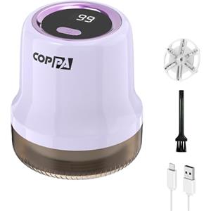 COPPA Levapelucchi Elettrici, USB Ricaricabile Pelucchi Elettrico 3 Velocità Portatile Elettrico Rasoio Anti Levapelucchi con Protezione Spegnimento & Display Batteria per Vari Tessuti Abbigliamento