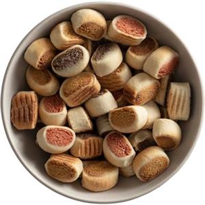 MERA Bakery Snacky Mix - Cucchiaio per cani per addestramento o come merendino, ingredienti naturali, biscotti per cani al forno delicato (10 kg)