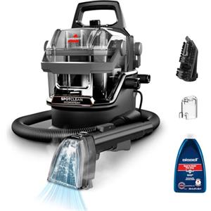 BISSELL SpotClean HydroSteam, Lavatappeti, Pulitore a Vapore con Tecnologia HydroSteam, Lava Tappezzeria per Tappeti, Auto, Divani, Moquette, Materassi e Altro, Potente Motore da 1000W, 3689N