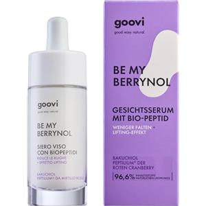 GOOVI Be My Berrynol Face Serum - siero anti-invecchiamento con biopeptidi - per una maggiore resistenza, umidità e luminosità - 30 ml
