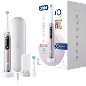 Oral-B iO Series 9N Rose Quartz mit Extra Aufsteckbürste elektrische Zahnbürste