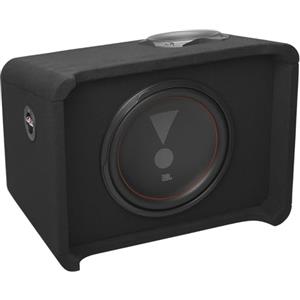 JBL Club 1200P Subwoofer Auto Cassa Reflex 30cm 12, 1200W Picco, 360W RMS, Impedenza 2 Ohm, Tecnologia Porta Slipstream, Bassi Profondi e Potenti, Box Rivestito Nero, Car Audio Hi-Fi