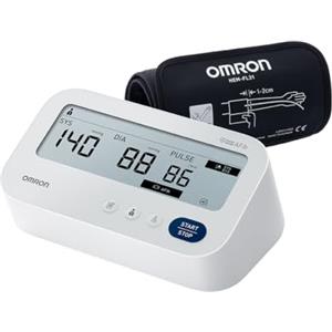 OMRON X3 Comfort AFib, Misuratore di pressione arteriosa di nuova generazione, Misuratore di pressione da braccio facile da usare, Clinicamente validato per rilevamento della Fibrillazione Atriale