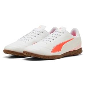 Puma Vitoria II ItSoccer Scarpa Uomo, Puma Bianco Rosso Brillante, 47 EU