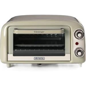 Ariete 3919 Forno Elettrico Vintage, 800W, Capacità 10L, Doppio vetro, Retrò, Beige