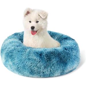 COMSLE Cuccia Pelosa per Cani Gatti, Cuccia Cane Interno Gatto Morbida Sfoderabile e Lavabile, Antiscivolo (40 * 18cm, Blu Sfumato)