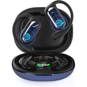 ANSTEN AI Cuffie Traduzione Simultanea Bluetooth, Open-Ear Auricolari Traduzione Simultanea Supporta 134 Lingue, Cuffie Traduttore Simultaneo Vocale Per Viaggi Imparare (oro)
