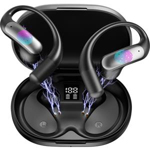 ANSTEN AI Cuffie Traduzione Simultanea, 4-in-1 Traduttore Vocale Istantaneo Multilingue 144 Lingue, 7 Modalità Traduzione, Codice di Autorizzazione Permanente, Cuffie Bluetooth per Viaggi/Affari