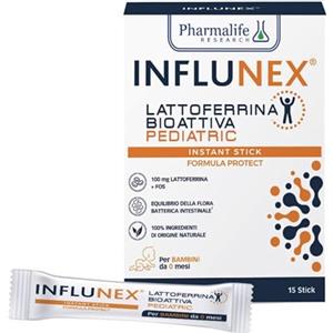 Generico influnex lattoferrina bioattiva pediatric 15 stick