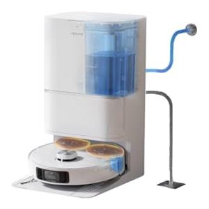 Dreame Robot aspirapolvere L10s Ultra Gen 2 con mocio, aspirazione 10000Pa, prevenzione degli ostacoli LiDAR e tecnologia MopExtend, lavaggio e asciugatura automatica del mocio, svuotamento automatico