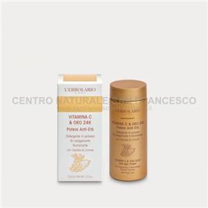 L'ERBOLARIO Vitamina C & oro 24k detergente in polvere