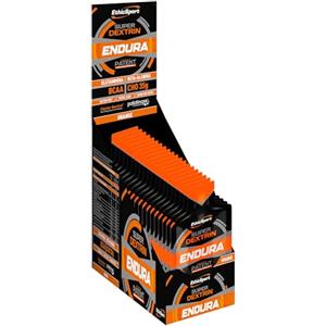 EthicSport Super Dextrin Endura - Energetico liquido con BCAA, Glutammina e Beta-alanina - Confezione da 15 x 60 ml - Gusto Arancia