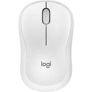Logitech M240 Silenzioso Bluetooth Mouse, Wireless, Compatto, Portatile, Smooth Tracking, durata batteria 18 mesi, per Windows, macOS, ChromeOS, Compatibile PC, Mac, Laptop, Tablet - Bianco