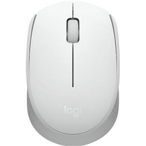 Logitech M171 Mouse Wireless per PC, Mac, Laptop, 2,4 GHz con Mini Ricevitore USB, Tracciamento Ottico, Durata della Batteria di 12 mesi, Ambidestro - Bianco