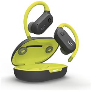 SBS Rhino Twin - Cuffie Auricolari Sport OWS True Wireless, Cancellazione del Rumore Attiva, Custodia di Ricarica, Microfono, Archetti, Controlli Touch, iPhone, Android, 7 ore con una sola carica