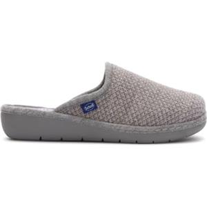 Scholl Lauren, Pantofole da casa in tessuto scintillante lavorato a maglia, Donna, Grigio, 37 EU