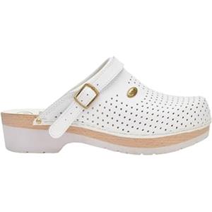 Scholl Linea Professionale Clog SUPERCOMFORT Man, Bianco, 40 EU