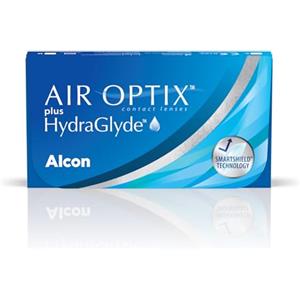 Air Optix Plus HydraGlyde Lenti a Contatto Mensili, 6 Lenti, BC 8.6 mm, DIA 14.2 mm, -7.75 Diopt