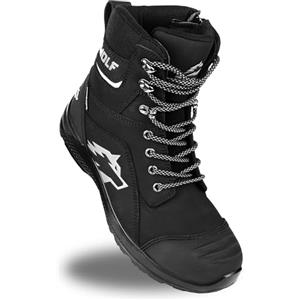 Bwolf Fantom Hi S7L Scarpe Antinfortunistiche da Uomo Inverno - Stivali di Sicurezza Impermeabili con Intersuola in Kevlar, Protezione per le Dita in Materiale Composito, Nero , 41 EU