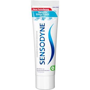 Sensodyne Sensitiv, dentifricio extra fresco, 75 ml, dentifricio quotidiano per la protezione contro la carie, per denti sensibili al dolore